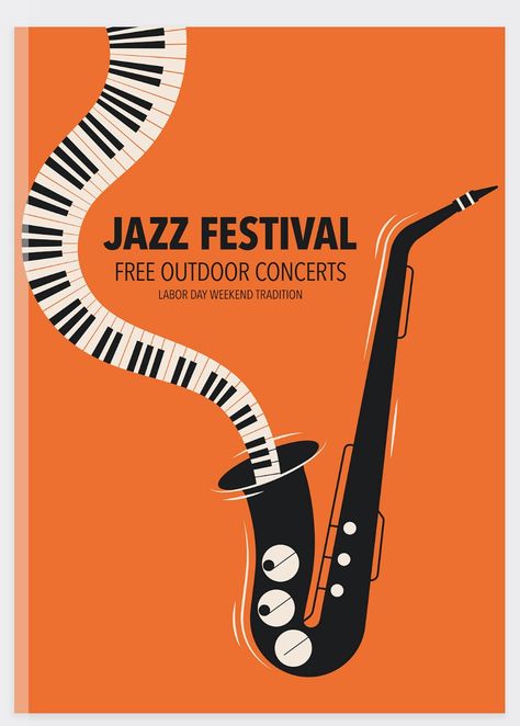 Trumpet Illustration, Jazz Festival Poster, Jazz Trumpet, Jazz Concert, Concert Poster Design, Turn Back Time, Music Concert Posters, Fashion Poster Design, Fall Music