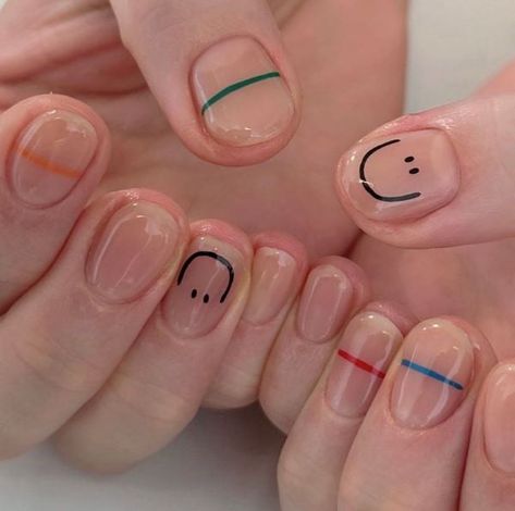 Short and Sweet: 75 Chic Short Nail Designs - Chaylor & Mads Minimal Nails Art, Mens Nails, Hello Nails, Hippie Nails, Cute Simple Nails, Subtle Nails, Minimal Nails, Short Nails Art, Casual Nails