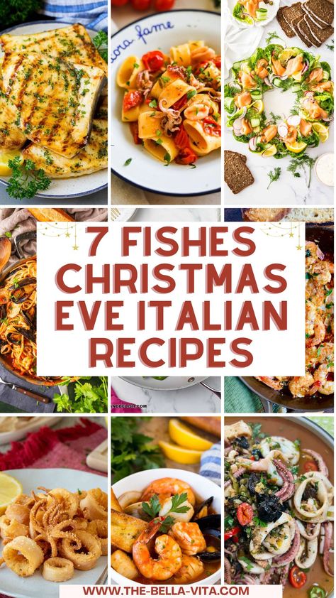 Oreganata Recipe, Italian Christmas Eve Dinner, Italian Fish Recipes, Italian Christmas Dinner, Christmas Fruit Salad, Winter Flavors, Feast Of The Seven Fishes, Italian Seafood, Italian Christmas Recipes