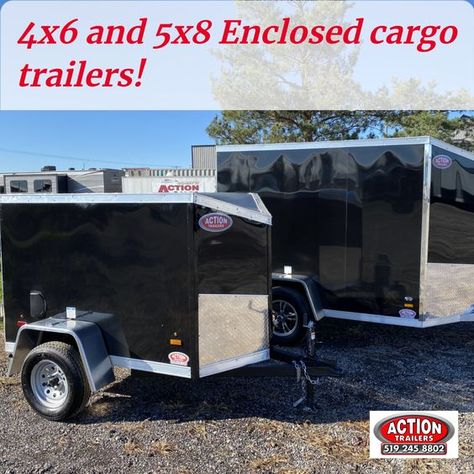 Small Cargo Trailers, Hauling Trailers, Enclosed Cargo Trailers, Rv Living Full Time, Full Time Rv, Cargo Trailers, Utility Trailer, Fun Sized, Car Gadgets