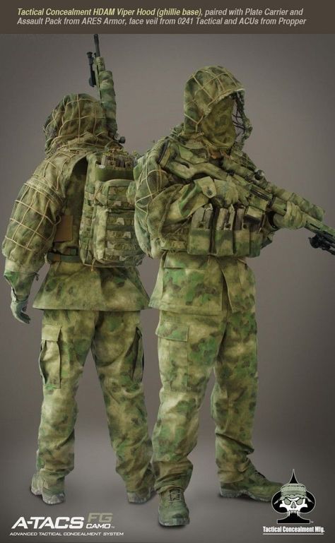 Fighter Outfit, Apocalypse Stuff, Ghillie Suits, Camo Gear, Ghillie Suit, Seal Team, Tac Gear, Combat Gear, Tactical Survival