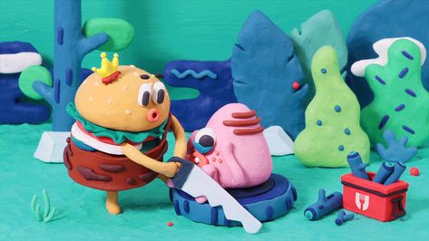 4d Animation, Clay Animation, Motion Art, Animation Stop Motion, Animation Gif, Motion Graphics Inspiration, Cute Polymer Clay, Motion Graphic, Art Films