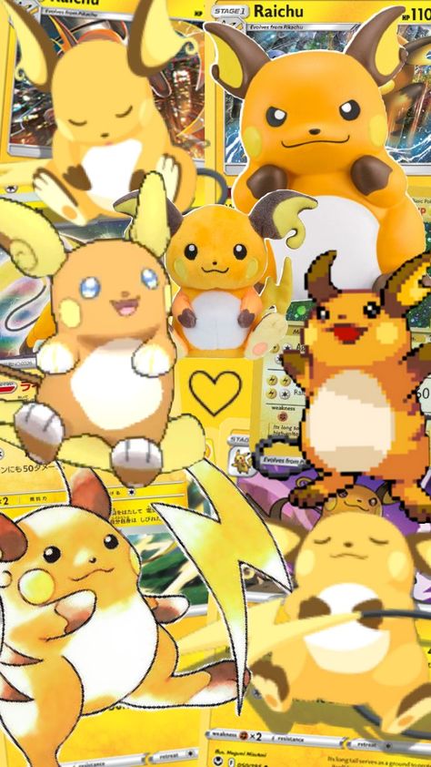 Raichu! #pokemon Aloha Raichu, Alolan Raichu Art, Raichu Wallpaper, Raichu Art, Pokemon Raichu, Pokemon Alolan Raichu, Raichu Gif, Type Pokemon, Pikachu