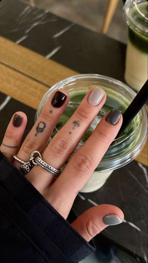 Minimal Nails Art, Mens Nails, Hello Nails, Grunge Nails, Minimal Nails, Casual Nails, Funky Nails, Fire Nails, Chic Nails