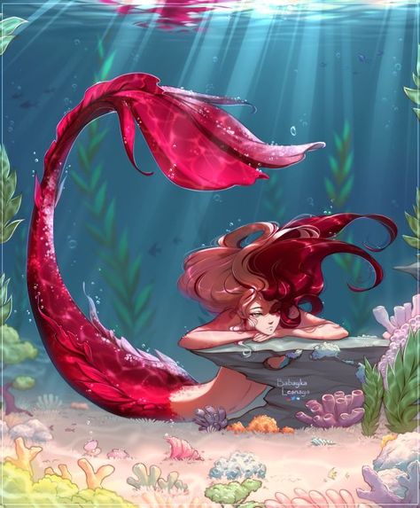 Mermaid Character Design, Mermaid Fanart, Mermay 2023, Mermaid Oc, Mermaids Art, Mermaid Anime, Mermaid Stories, Anime Mermaid, Mermaid Artwork