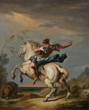 ricci, sebastiano arcas and call ||| hunting ||| sotheby's l19033lotb7js8en Musée Gustave Moreau, Baroque Painting, Rennaissance Art, Diego Rivera, Portrait Canvas, Tableau Art, Classical Art, Old Master, Horse Painting