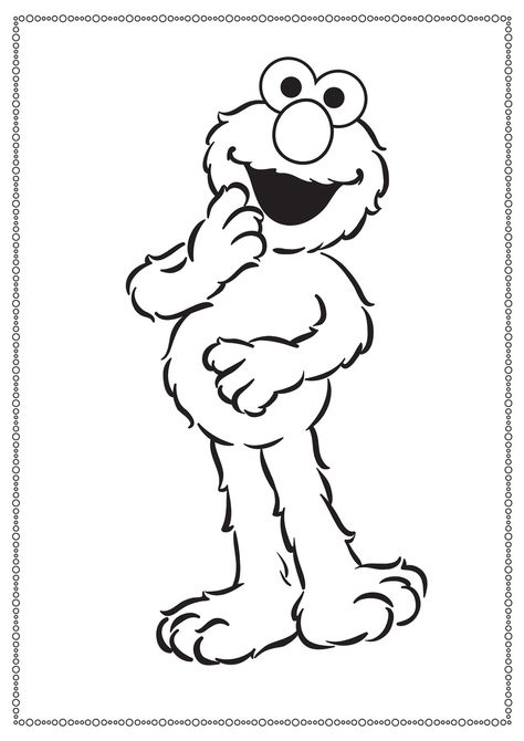 Elmo Coloring Pages Printable Free Elmo Pictures, Elmo Coloring Pages, Sesame Street Coloring Pages, Elmo Birthday Party, Birthday Coloring Pages, Images Disney, Elmo Birthday, Sesame Street Birthday, Kids Coloring Book