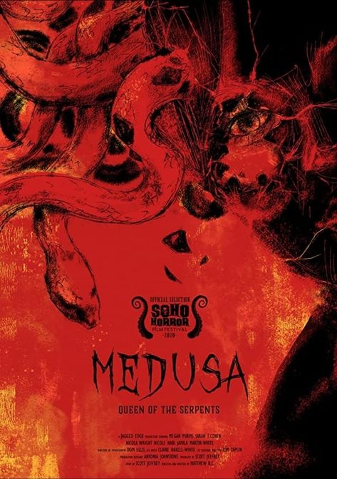 Medusa: Queen of the serpents (2021) - Matthew B.C. Medusa Poster, The New Mutants, Event Poster Design, Greek Myths, Event Poster, Download Movies, Poster Size, Movie Poster, Soho