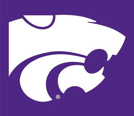 Kansas State Wildcats Logo, Kansas State Wildcats Wallpaper, Ksu Wildcats, Dark Logo, Wildcats Logo, Cricket Ideas, K State, Kansas State University, Kansas State Wildcats