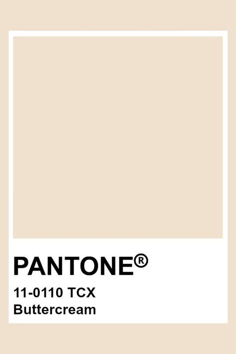 PANTONE 11-0110 TCX Buttercream pantone color Dashboard Design, Beige Pantone, Pantone Tcx, Pantone Swatches, Collage Mural, Beige Color Palette, Pantone Palette, Pantone Colour Palettes, Color Inspo