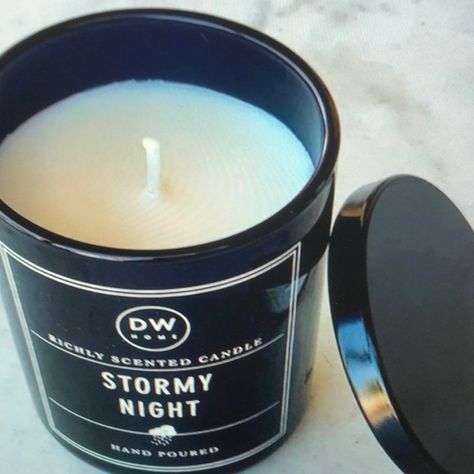 DW HOME CANDLE STORMY NIGHT RICHLY SCENTED NEW Candles, Dw Home Candles, Candle Night, Stormy Night, Home Candles, Hand Poured, New Shop, Closet