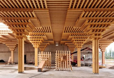 Timber Architecture, House Redesign, Arch Architecture, Timber Buildings, Wood Architecture, Wooden Buildings, Timber Structure, London House, Structure Architecture