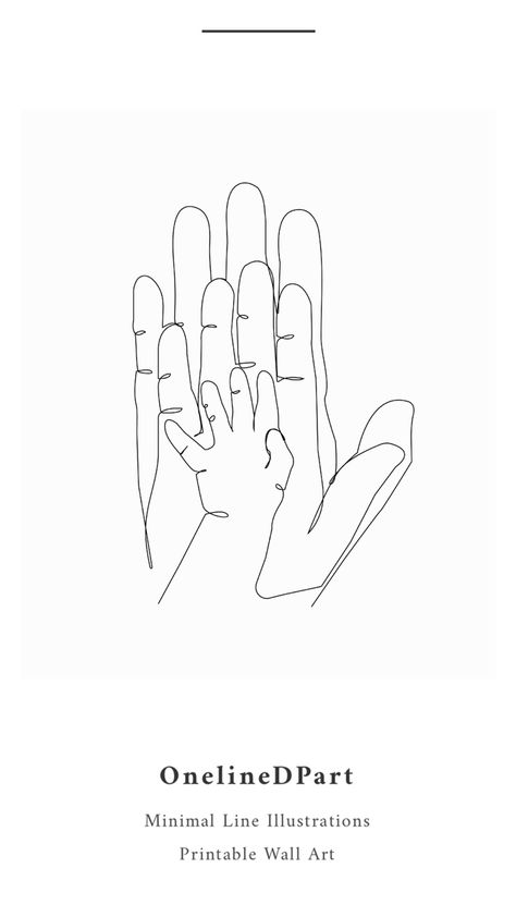 Family Of Three Illustration, Minimalist Family Drawing, One Line Art Family Of 3, Line Art Family Of Three, Three Hands Holding Tattoo, Family Line Tattoo, Family Of 3 Drawing, Family Of Three Aesthetic, Little Family Aesthetic