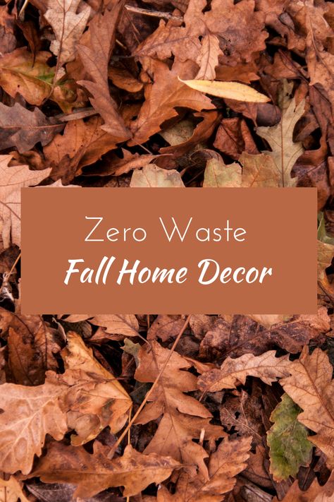 Minimal Fall Decor, Natural Fall Decor, Waste Art, Fall Home Decor Ideas, Repurposed Decor, Organic Candles, Cozy Fall Decor, Fall Decor Ideas, Eco Friendly Decor