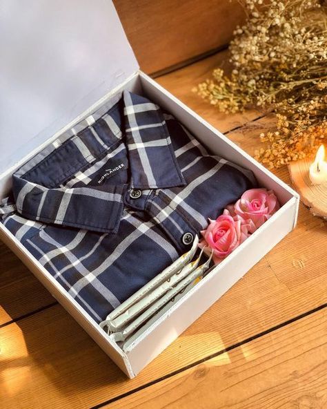 Shirt Box Gift Hamper, Shirt Hamper, Bday Gift For Boyfriend, Birthday Gift For Husband, Shirt Box, Chocolate Hampers, Hamper Boxes, Birthday Gifts For Boyfriend Diy, Diy Birthday Gifts For Friends