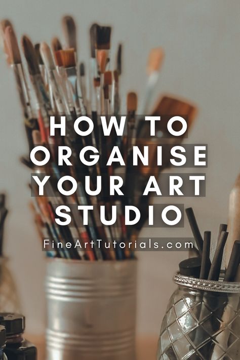 Art Studio Storage, Small Art Studio, Art Studio Space, Art Supplies Storage, Art Studio Organization, Art Studio Room, Art Studio Design, Art Supply Organization, Art Studio At Home