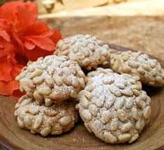 Pignoli Cookies, Italian Christmas Cookies, Italian Cookie Recipes, Italian Dessert, Holiday Favorite Recipes, Dessert Party, Almond Flavor, Crinkle Cookies, Italian Cookies