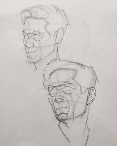 Watts Atelier of the Arts on Instagram: “This term @brianknoxart will be teaching a bunch of our classic fundamentals courses. Check out his 5 min warm up head drawings! NEW FALL…” Head Study Drawing, Watts Atelier, Head Drawings, Arm Anatomy, Study Drawing, Head Study, Life Drawing Reference, Head Drawing, Face Study