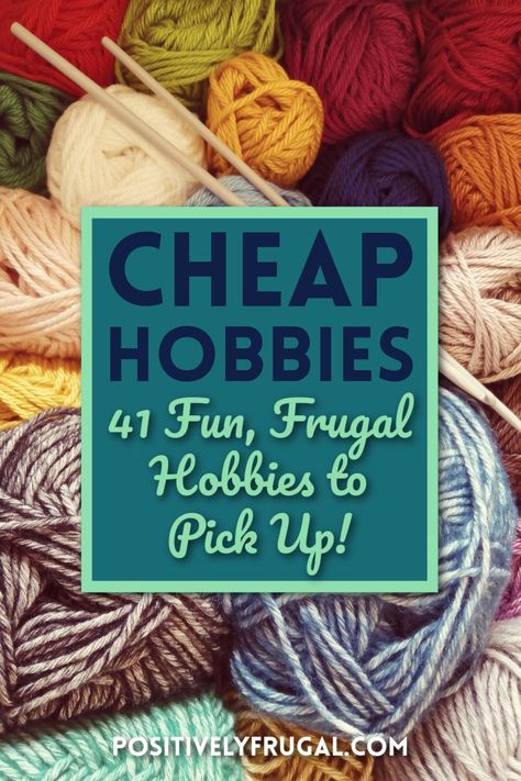 Cheap hobbies are an excellent way to keep your budget in check while still having fun! Organisation, Fun Projects For Adults, Free Hobbies To Do At Home, Cheap Hobbies To Do At Home, Cheap Hobbies For Women, Hobbies To Do At Home, Family Hobbies, Hobbies To Pick Up, Easy Hobbies