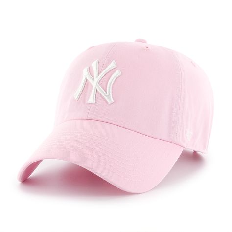 Pink Yankees Hat, Ny Cap, Globe Skate Shoes, Ny Hat, Dodger Hats, New York Yankee Hat, Yankees Hat, Pink Cap, Small Boutique