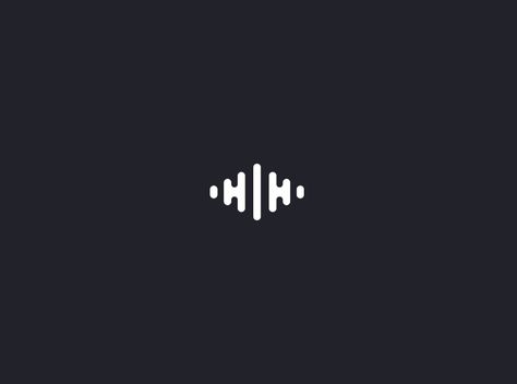 Audio / Voice Logo Design by Simon Meredith on Dribbble Voice Logo, Smooth Music, Sound Waves Design, Sound Logo, Music Logo Design, Dj Logo, Waves Logo, Unique Logo Design, Music Logo