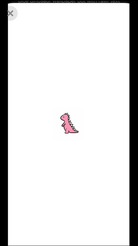 Kawaii, Pink Dinosaur Wallpaper, Dino Wallpaper, Pink Minimalist, Dinosaur Wallpaper, Pink Dinosaur, Wallpaper For Your Phone, Iphone Background Wallpaper, White Aesthetic