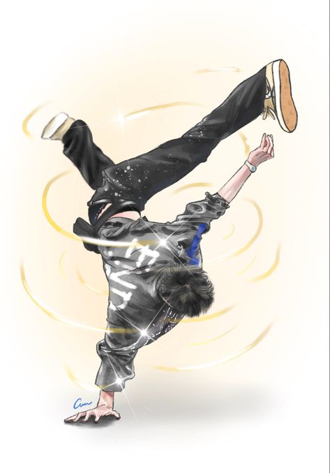 Chibi Dance Pose, Anime Techwear, Cool Basketball Wallpapers, Dancing Drawing, Anime Crafts Diy, Soulful Art, Cartoon Body, Dance Technique, Hip Hop Poster