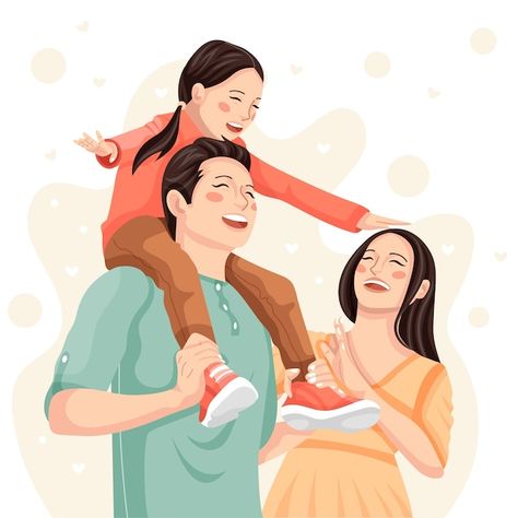 Free vector hand drawn asian family illu... | Free Vector #Freepik #freevector #family-illustration #hand-drawn-family #hand-drawn-kids #kids-illustration Parenting Illustration, Best Wishes Messages, Asian Family, Family Vector, Parenting Preteens, Parenting Book, Family Drawing, Happy Parents, Parents Day