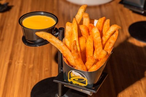 Taco Bell brings fries back to menu Taco Bell Nacho Fries, Taco Bell Nacho Cheese, Best French Fries, Nacho Fries, Fried Tacos, Yummy Fries, Nacho Cheese Sauce, Spicy Seasoning, Nacho Cheese