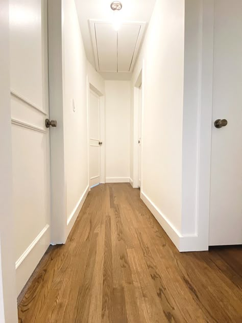 Base Molding, Baseboard Molding, Hallway, Molding, Trim, White