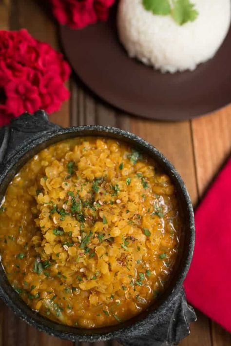 Nepali dal bhat is a staple dish and eaten daily. It is loaded with flavor that Nepalese cuisine is famous for. You and your family will love this dish. #nepaldahbaht #dalbhatrecipe #nepalicuisine #internationalfood #internationalcuisine #worldfood #nepal #nepalfood Dal Bhat, Tibetan Food, Nepalese Food, Nepal Food, Nepali Food, Asian Dinner, Lentil Dal, Lentils And Rice, Red Lentil Soup