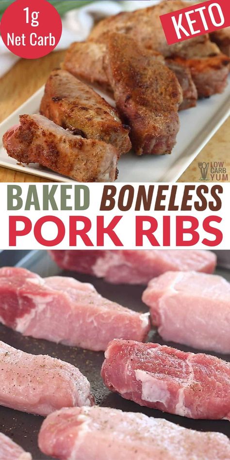 Pork Loin Boneless Country Style Ribs Oven Baked, Short Pork Ribs Recipe, Baked Boneless Country Style Pork Ribs, Country Ribs Oven Boneless, Boneless Country Style Pork Ribs In Oven Quick, Oven Boneless Ribs, Boneless Pork Rib Recipes, Country Pork Ribs In The Oven, Oven Baked Country Style Pork Ribs