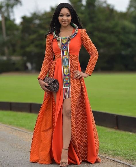 Kikuyu Traditional Attire, Terracotta Dresses, African Wedding Gowns, Lobola Outfits, Zulu Traditional Wedding Dresses, Zulu Traditional Wedding, Africa Chic, African Ankara Styles, Zulu Wedding