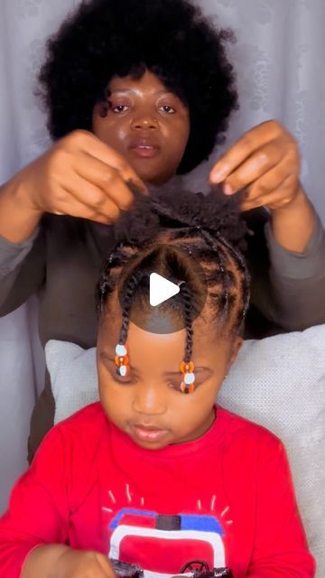 Ify's World on Instagram: "Kids hairstyle 😻 Would you like to try this style on your baby?   #kidshairstyle #naturalhair #hairstyles" Girl Braids Hairstyles Kids Black Little Short Hair, Natural Hairstyles For Toddlers Black, Black Girls Hairstyles Little Kids, Short Back Hairstyles, Toddler Box Braids For Kids Natural Hair, Hairstyles For Short Hair Little Kids, Quick Hairstyles Black Kids, Toddler Bantu Knot Styles, Ben And Betty Hairstyle African For Kids