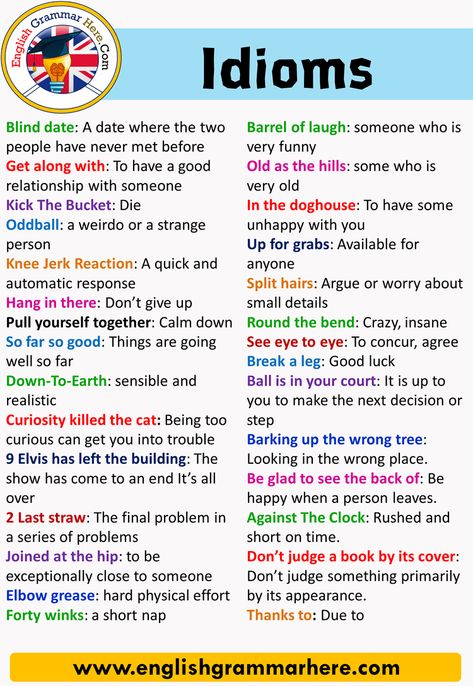 English Idiomatic Expressions and Examples, 10 idioms and their meanings with sentences Many people avoid using classical words to express Word And Meaning English Language, Idioms In English With Meaning, Commonly Used English Words, Idioms And Phrases With Meanings And Examples, Common Expressions In English, Everyday English Phrases, English Expressions Idioms, Words To Express Feelings, English Expressions Useful