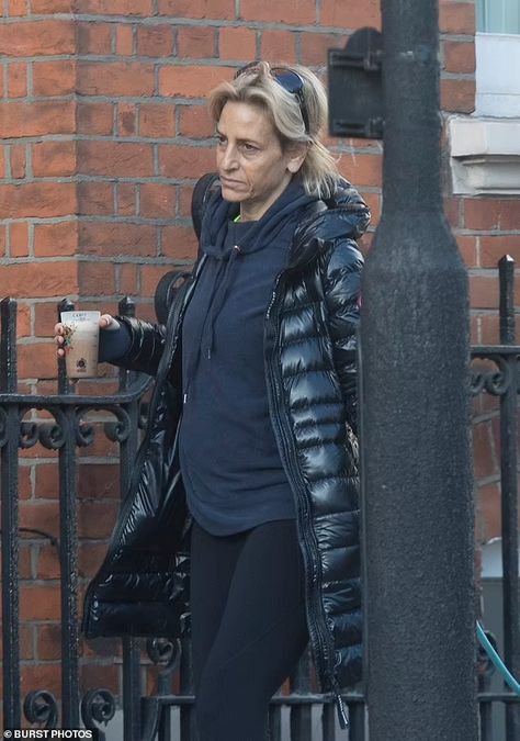 Emily Maitlis looks stony-faced after tearing apart 'contradictions' in Prince Andrew's statement | Daily Mail Online Emily Maitlis, Princess Beatrice, Duke Of York, Prince Andrew, Windsor Castle, Buckingham Palace, Royal Navy, Black Jacket, Daily Mail