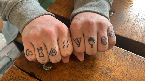 Finger Tattoo, Finger Tattoos, Naruto, Tattoos