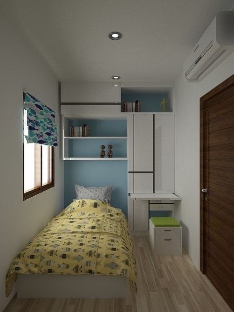 Tiny Bedroom Design, Small Room Makeover, Small Bedroom Inspiration, Small Bedroom Interior, Small Bedroom Layout, Small Apartment Bedrooms, Small Room Design Bedroom, Small Bedroom Designs, Small Bedroom Decor