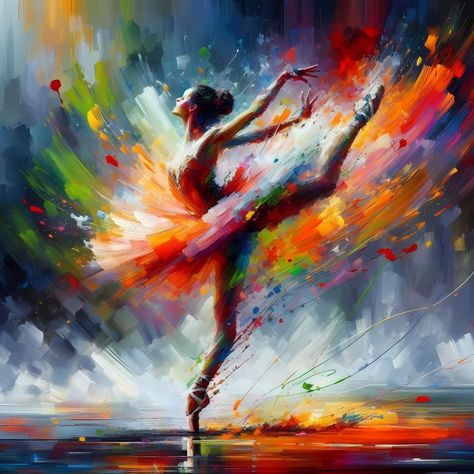 Movement of Dance Nine - DarkirStorm Abstract Dancer Painting, Wall Doodles, Nutcracker Art, Ballerina Art Paintings, Dancer Painting, Egyptian Beauty, Ballerina Art, Dance Paintings, Dance Art