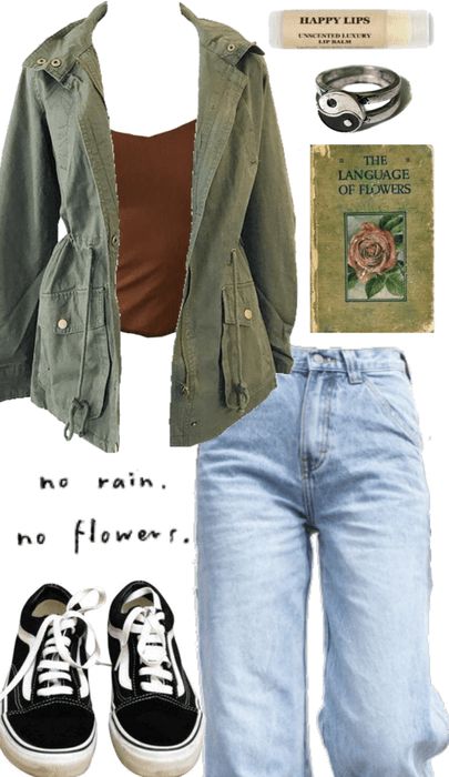 He Was Sunshine I Was Midnight Rain Outfit, Aesthetic Rain Outfits, Alternative Rainy Day Outfit, Vintage Rainy Day Outfit, Ootd Rainy Day, Flowers Outfit, Rainy Day Outfit Polyvore, Female Outfits, Going To Rain