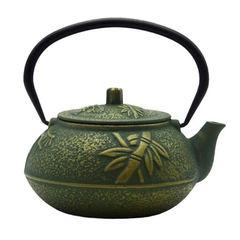 PRICES MAY VARY. The cast iron tea kettle can be used to make tea or boil tea.The cast iron tea kettle full-load capacity is about 30.4 oz/900 ml. The heavy cast iron teapot can improve water quality,enhance tea taste and retain heat better. The cast iron teapot with enameled interior can prevent it rusting better and clean it easier. The cast iron kettle have a removable stainless steel mesh infuser for steeping loose leaf teas. The cast iron teapot material is sturdy.And it can be heated by in Cast Iron Kettle, Cast Iron Teapot, Iron Teapot, Loose Leaf Teas, Coffee Server, Make Tea, Cast Iron Tea Pot, Tea Tasting, Stainless Steel Mesh