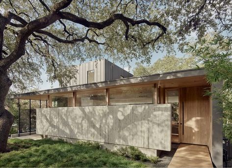 Case Study: Alta Vista Residence by Alterstudio - Residential Design Austin Tx, Fence, Texas Photo, Modern Exterior, Austin Texas, Design Awards, Interior And Exterior, Contemporary Design, Social Network