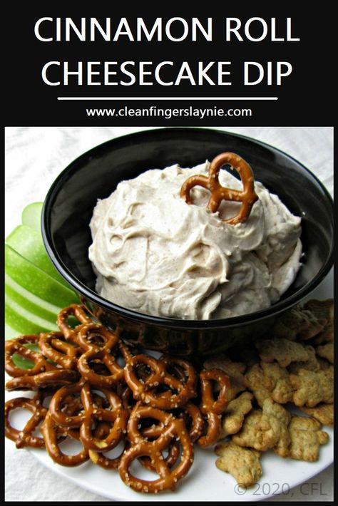 Cinnamon Roll Cheesecake Dip (Easy 10 Minute Recipe) - Clean Fingers Laynie Cinnamon Roll Cheesecake Dip, Apple Cinnamon Dip, Cinnamon Roll Dip, Cinnamon Dip For Pretzels, Sweet Cream Cheese Dip For Pretzels, Cream Cheese Dip For Pretzels, Pretzel Factory Cinnamon Dip Recipe, Cream Cheese Dip For Cinnamon Pretzels, Homemade Cheese Dip For Pretzels