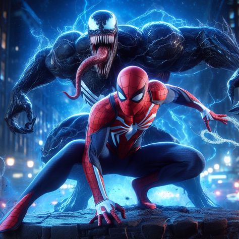 Spider Man Vs Venom, Tekken Wallpaper, Lion Live Wallpaper, Ghost Logo, Venom Spiderman, Spiderman Venom, Android Wallpaper Dark, Image Spiderman, Marvel Superheroes Art