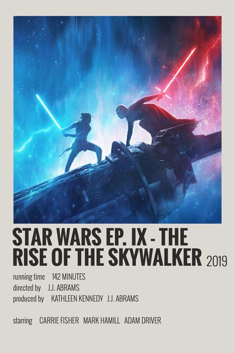 Movie Poster Room, Alt Posters, Minimalist Polaroid Poster, Wall Film, New Movie Posters, Iconic Movie Posters, Movie Card, The Rise Of Skywalker, Film Posters Minimalist