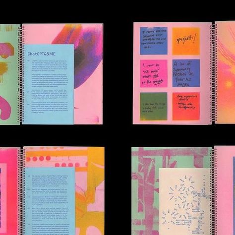 Zine Graphic Design, Risograph Book, Riso Zine, Risograph Zine, School Magazine, Publishing Design, Magazine Spread, Graphic Design Style, Interview Style