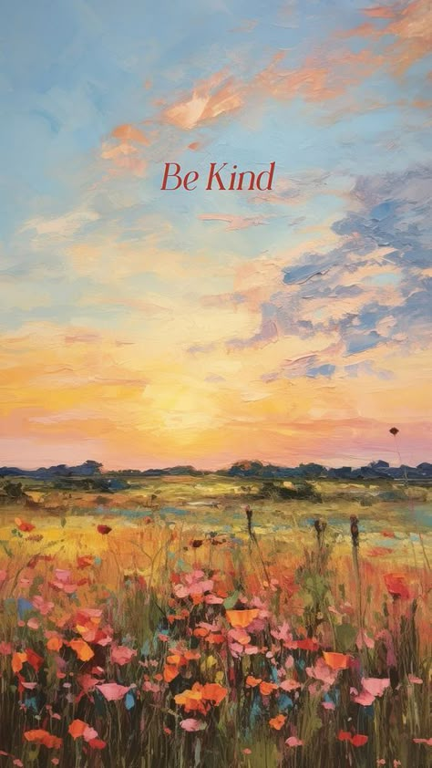 Be kind quote  mobile wallpaper template | premium image by rawpixel.com / Jo Humble Aesthetic, Iphone Sunset Wallpaper, Grass Scenery, Stay Humble Quotes, Artistic Quotes, Be Kind To Yourself Quotes, Humble Quotes, Facebook Story, Wallpaper Template