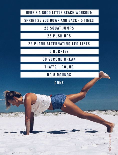 Good little 20 minute beach workout | Goldfish Kiss Beach Exercises, Workout On The Beach, Beach Workout Routine, Beach Exercise, Beach Run, Goldfish Kiss, Vacation Workout, Beach Workout, Beach Fitness