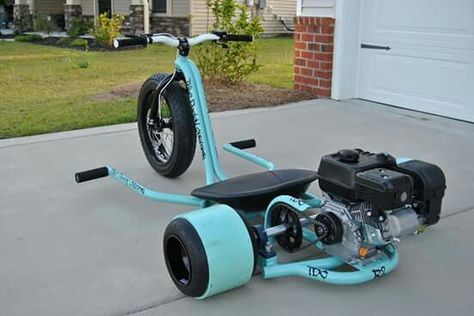 Diy Drift Trike, Drift Trike Motorized, Motorized Trike, Drift Go Kart, Drift Trike Frame, Drift Kart, Custom Trikes, Diy Go Kart, Мотоциклы Cafe Racers