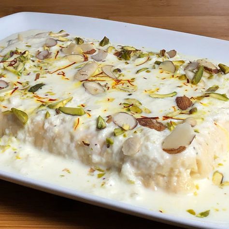 Malai Cake Recipe, Ras Malai Cake, Malai Cake, Recipes Using Ricotta Cheese, Ras Malai Recipe, Recipe Using Ricotta, Malai Recipe, Ras Malai, Indian Desert